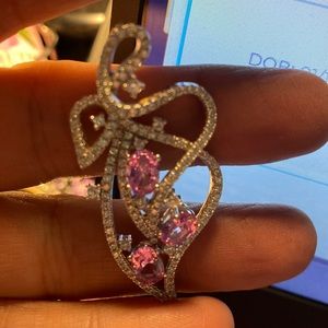 Sterling pendant piece with Absolute  accents